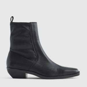 MADEWELL Idris Ankle Boot in Black Size 7.5